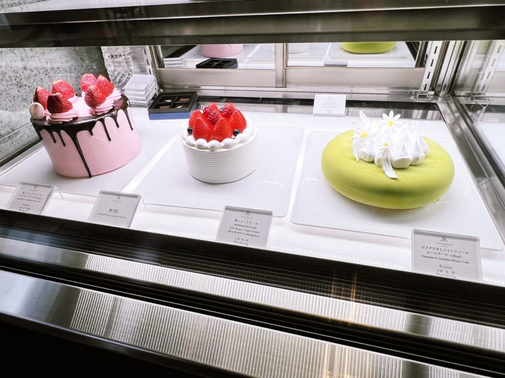 セントレジス大阪 ケーキ