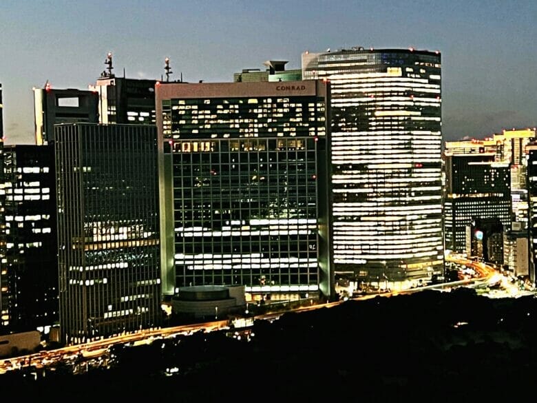 メズム東京　夜景