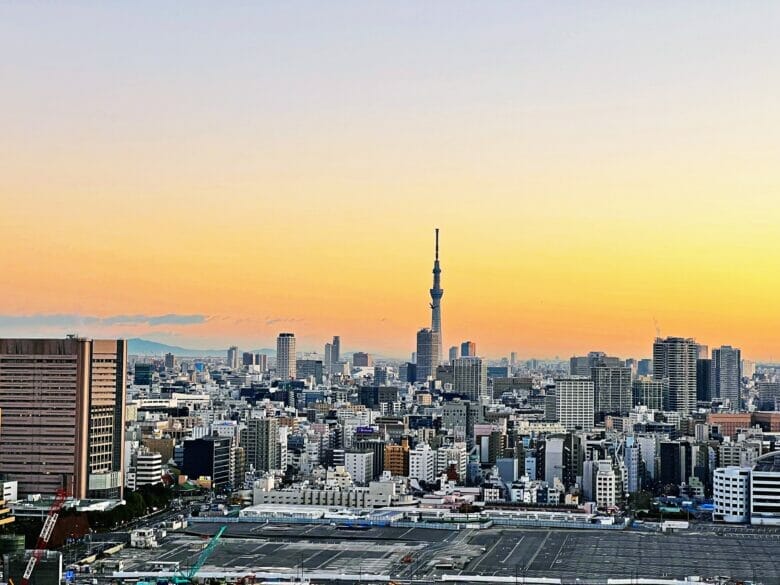 メズム東京　夜景