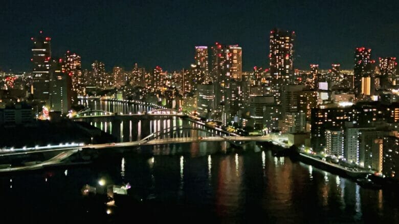 メズム東京　夜景