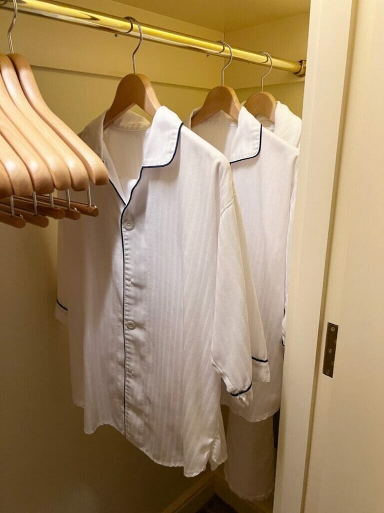 リッツカールトン大阪　パジャマ