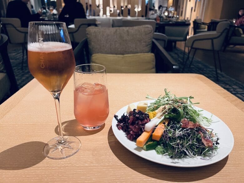 ウェスティン横浜　クラブラウンジ　カクテルタイム　プラチナ