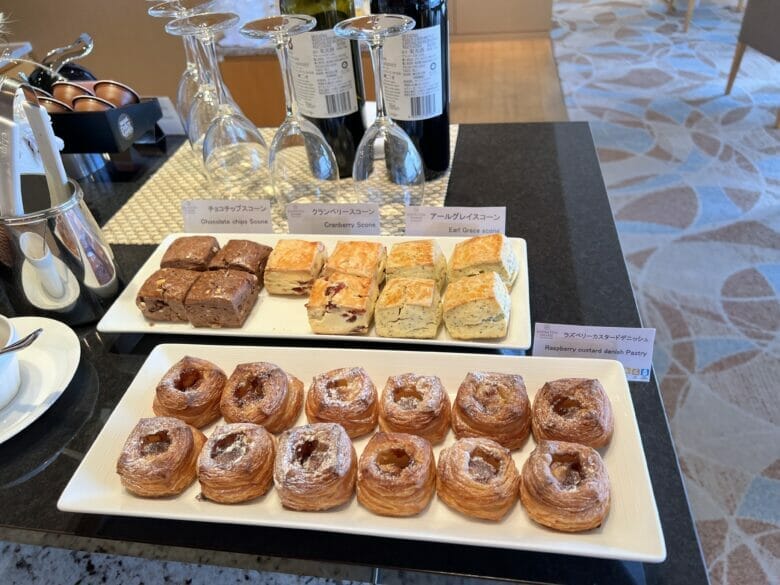 シェラトン広島 クラブラウンジ ブログ 時間 プラチナ ティータイム