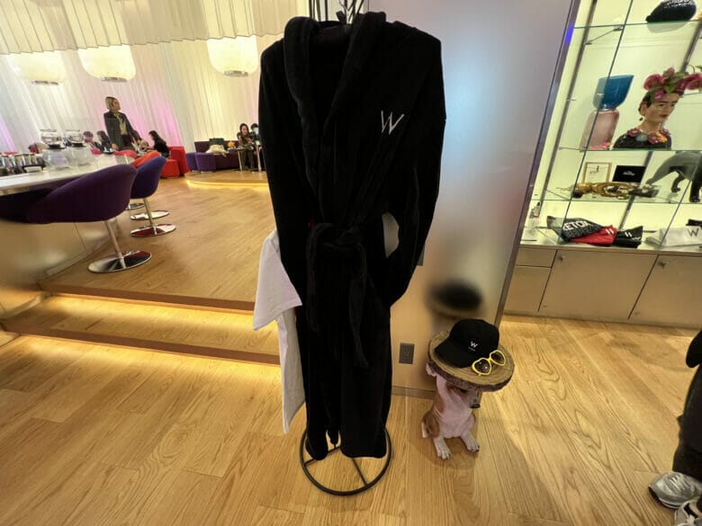 W大阪　バスローブ　持ち帰り　値段　購入方法