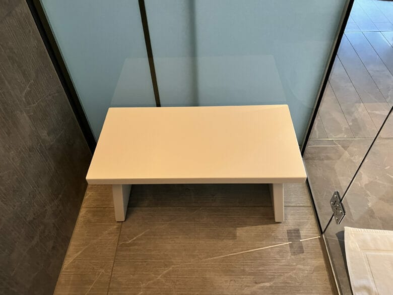 W大阪 マーベラススイート 宿泊記ブログ バスルーム Wホテル大阪 スイート