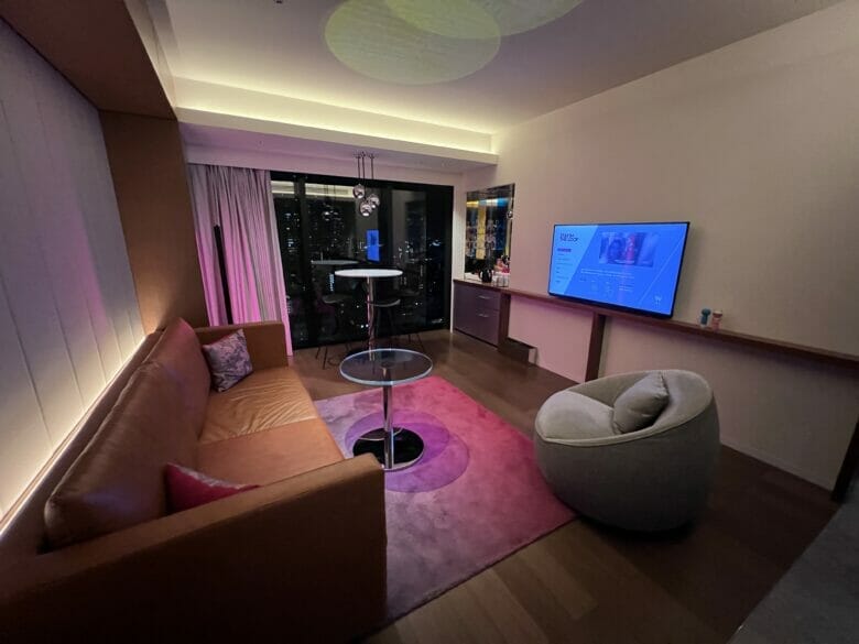 W大阪　Wホテル大阪　マーベラススイート　宿泊記ブログ　スイートナイトアワード