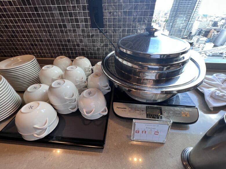 横浜ベイシェラトンホテル＆タワーズ　クラブラウンジ　朝食　ブログ　プラチナ　時間