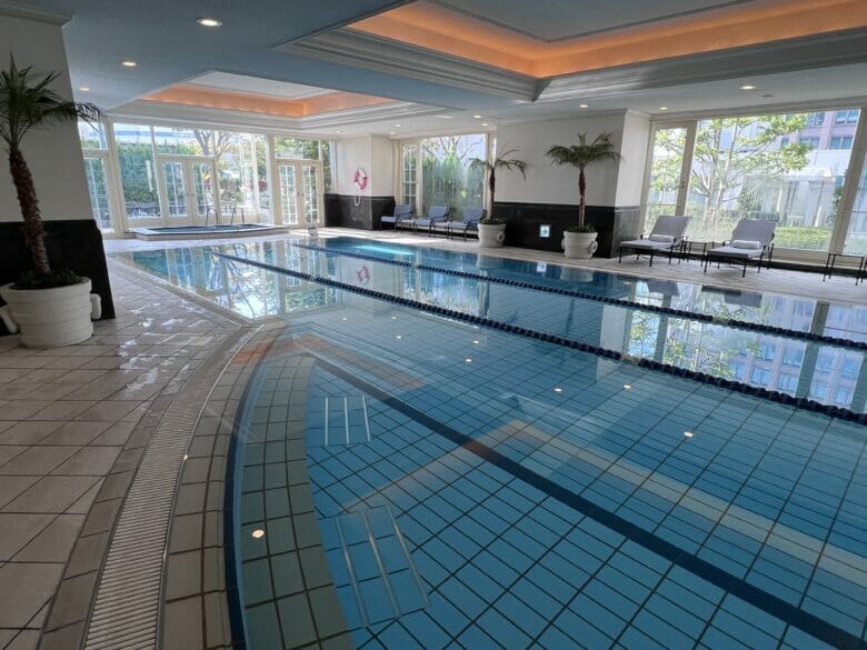 リッツカールトン大阪 水着レンタル ゴーグル 料金 プール 宿泊記