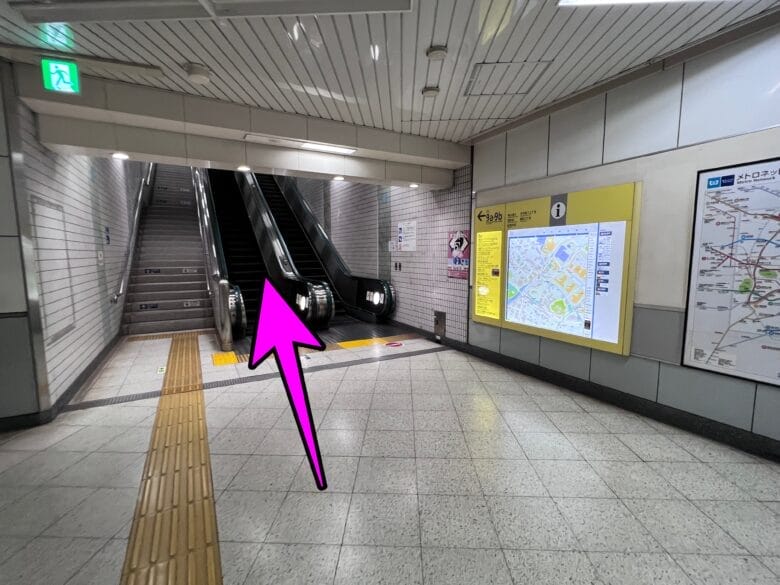 プリンス紀尾井町　アクセス　行き方　最寄り駅　出口　画像