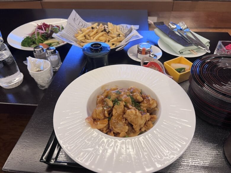 プリンス紀尾井町　ルームサービス　伊ンルームダイニング　画像