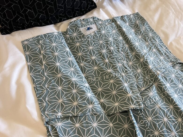 プリンス京都　パジャマ　浴衣　画像