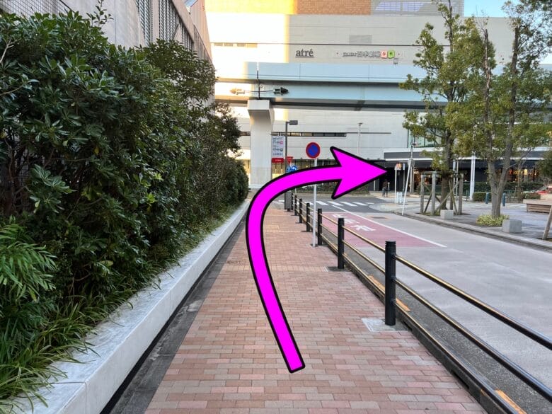 メズム東京　アクセス　行き方　最寄駅　出口