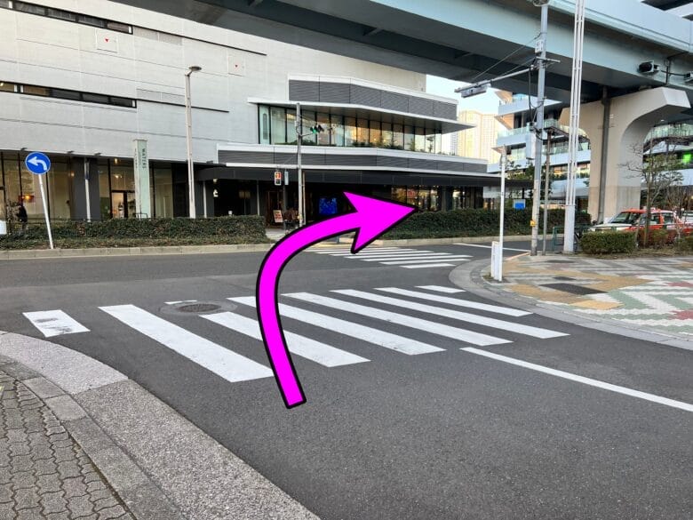 メズム東京　アクセス　行き方　最寄駅　出口