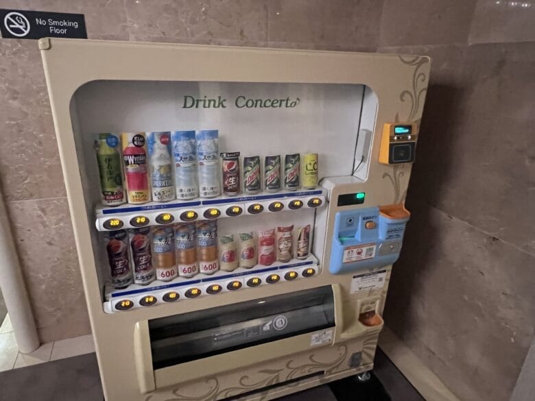 シェラトングランデトーキョーベイ　自販機　