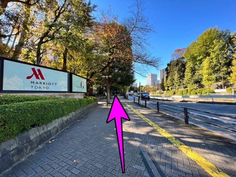 東京マリオットホテル アクセス 行き方 最寄り駅 出口
