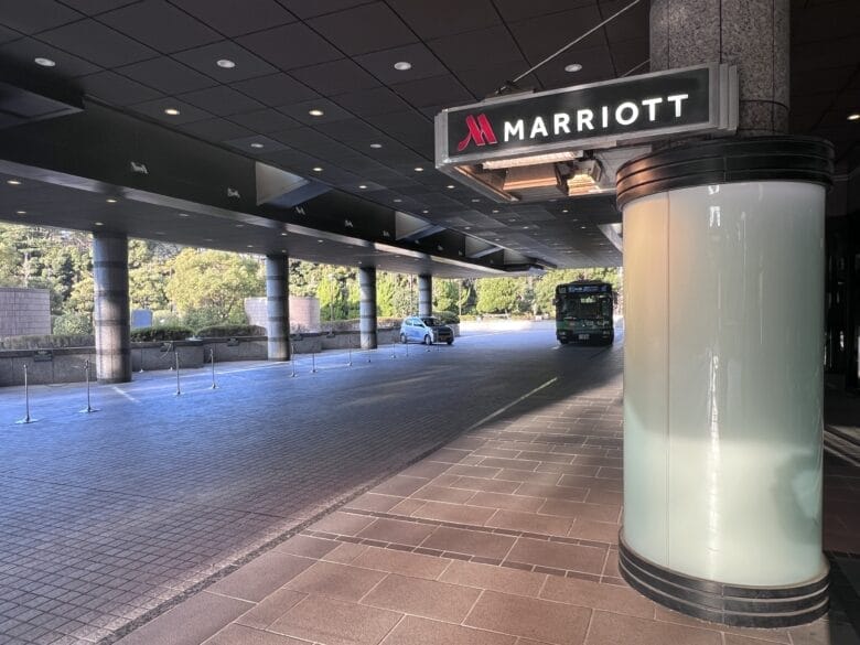 東京マリオット　シャトルバス　乗り場