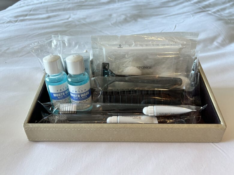 琵琶湖マリオット　アメニティ　化粧品　持ち帰り