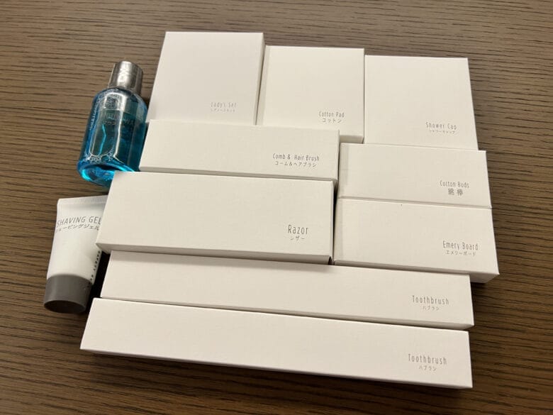 JW奈良　JWマリオット奈良　アメニティ　化粧品