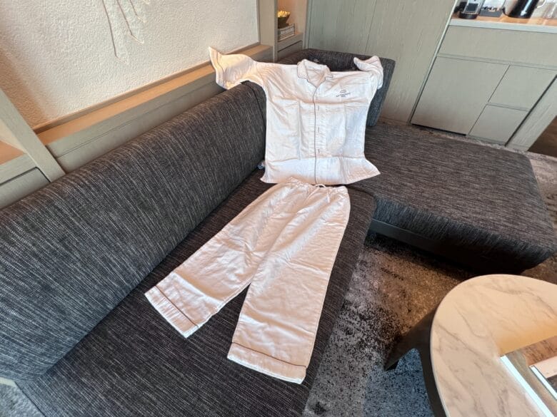 大阪ステーションホテル　パジャマ