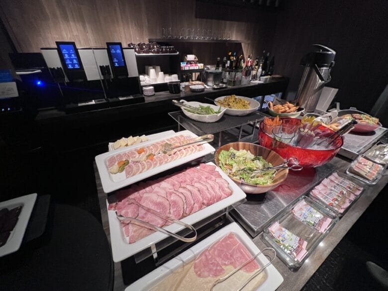 コートヤード新大阪　コートヤードマリオット新大阪　クラブラウンジ　カクテルタイム