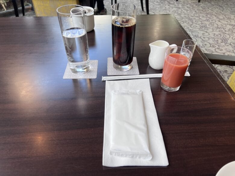 シェラトン都ホテル東京　朝食　和食　カリフォルニア