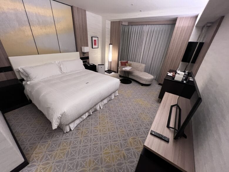 シェラトン都ホテル東京　アップグレード　部屋　客室