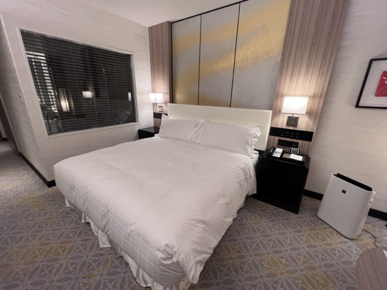 シェラトン都ホテル東京　アップグレード　部屋　客室