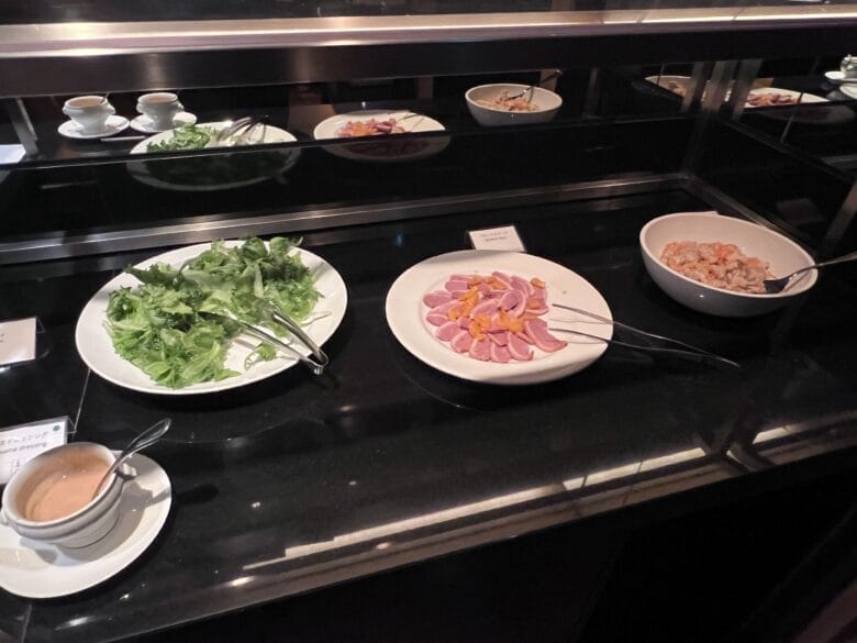 シェラトン都ホテル東京　クラブラウンジ　カクテルタイム