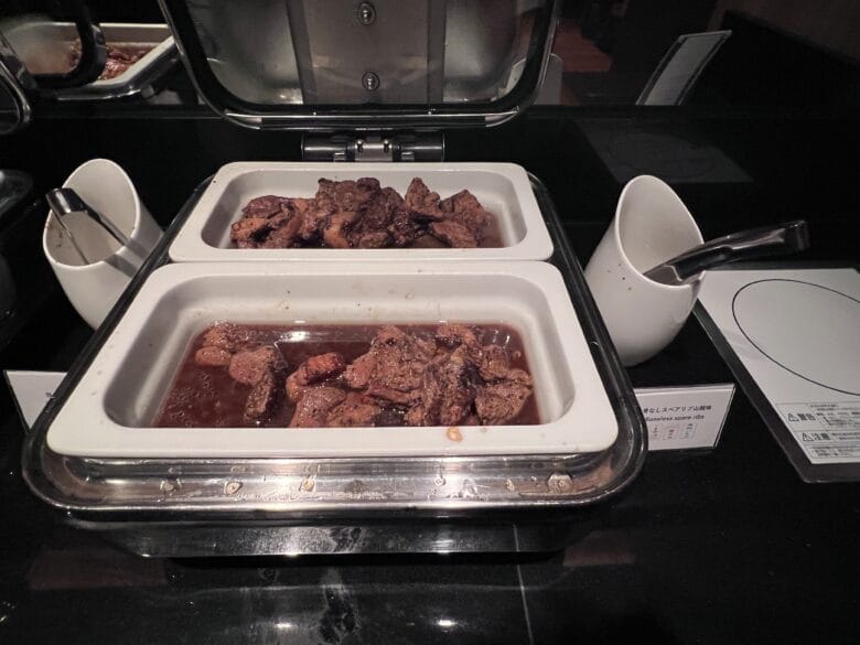 シェラトン都ホテル東京　クラブラウンジ　カクテルタイム