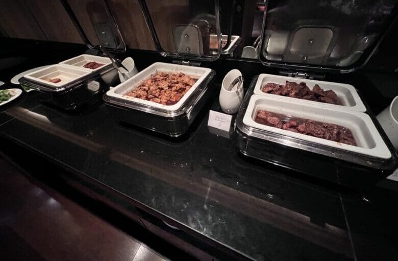 シェラトン都ホテル東京　クラブラウンジ　カクテルタイム