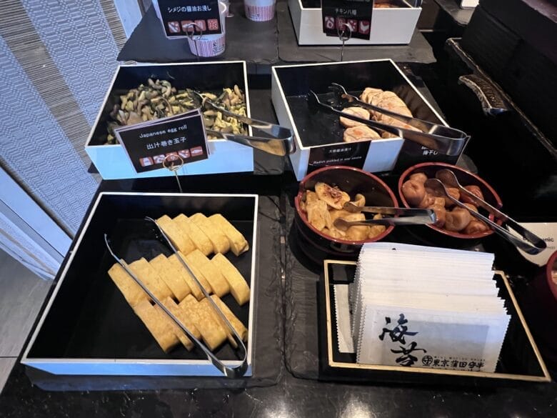 東京マリオット 朝食 朝ご飯 和食 玉子料理