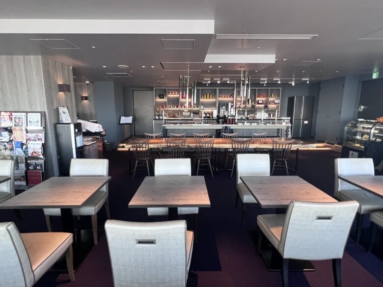 東京マリオットホテル　クラブラウンジ　ティータイム