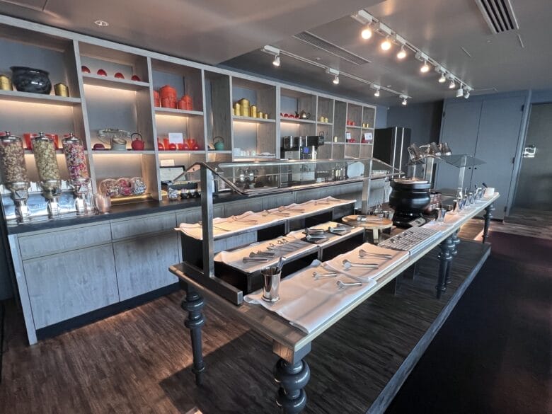 東京マリオットホテル　クラブラウンジ　ティータイム