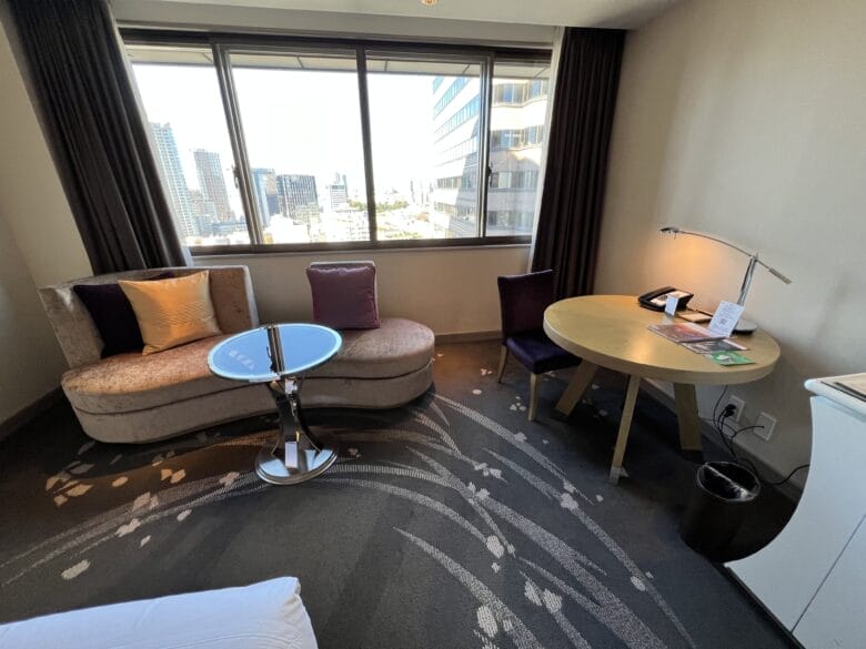 東京マリオットホテル　部屋　客室　デラックスキング