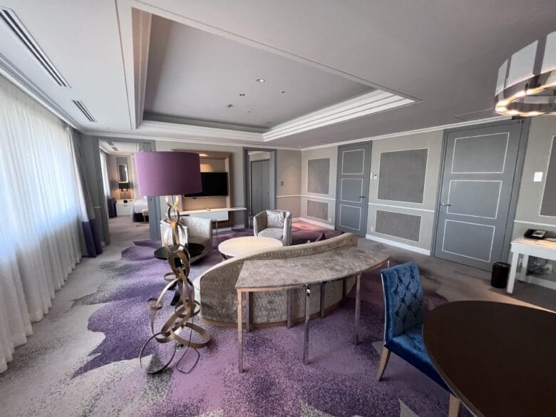 東京マリオットホテル　スイートルーム　プレデンシャル　