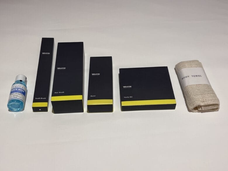 ウェスティン都ホテル京都 アメニティー 化粧品